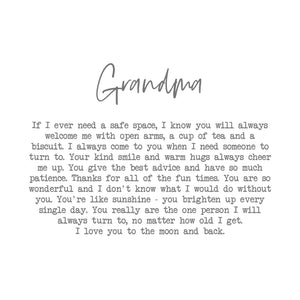 Moments Stoneware Mug Grandma