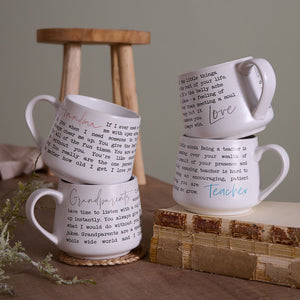 Moments Stoneware Mug Grandma