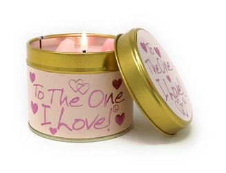 To The One I Love Scented Candle - Zebra Blush