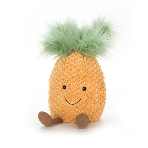 Amuseable Pineapple - Large - Zebra Blush