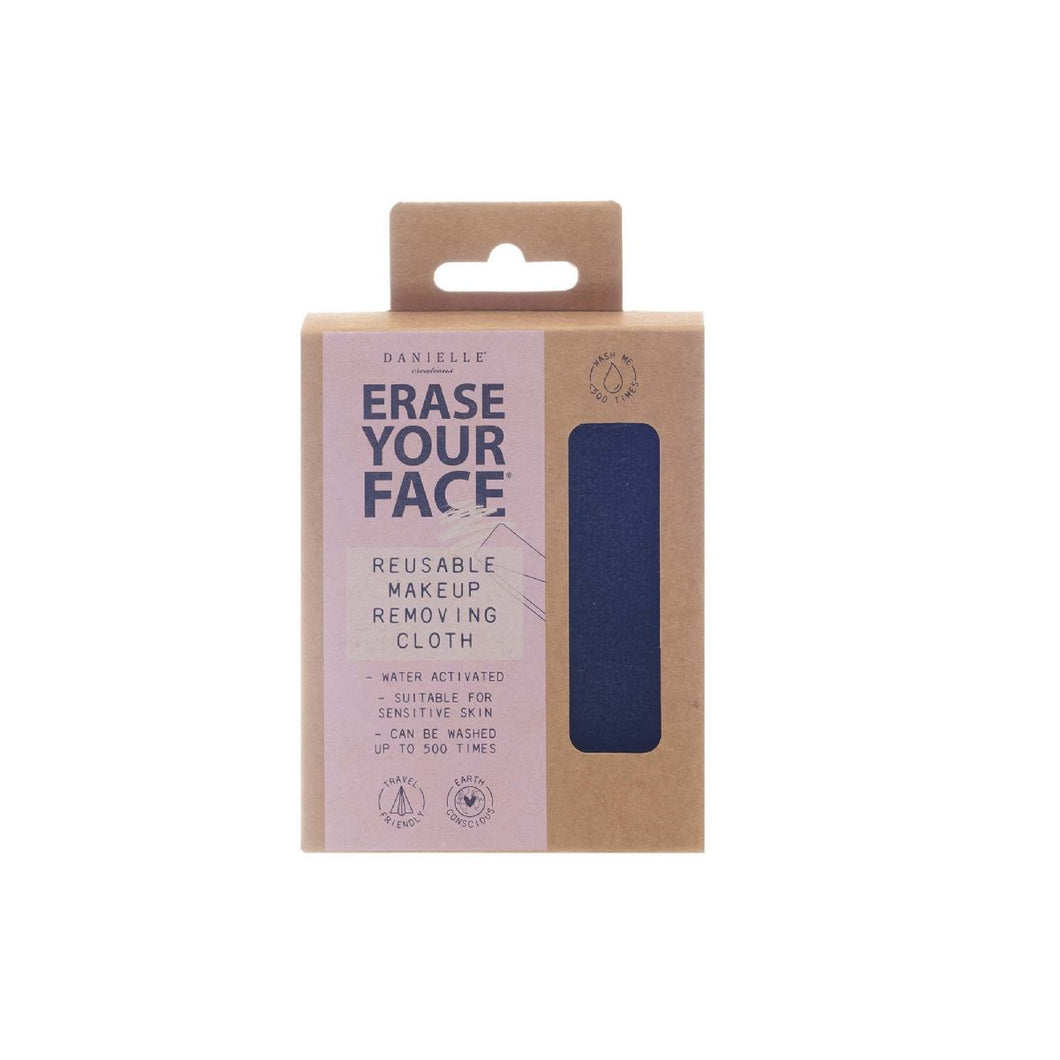 Erase Your Face Reusable Makeup Removing Cloth-Purple - Zebra Blush