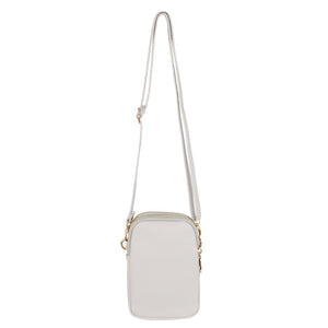 Triple Zipper Crossbody Bag- Various Colours