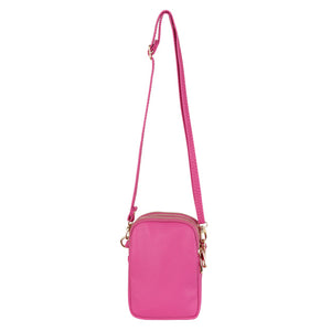 Triple Zipper Crossbody Bag- Various Colours