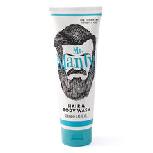 Load image into Gallery viewer, Mr Manly Hair &amp; Body Wash – Sage 250ml - Zebra Blush

