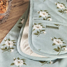 Load image into Gallery viewer, Double Oven Glove - Roses
