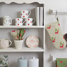 Load image into Gallery viewer, Mug - Stoneware - Patterned - Strawberries - Zebra Blush
