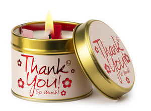 Thank You! Scented Candle - Zebra Blush