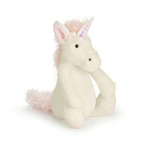 Bashful Unicorn - Small - Zebra Blush